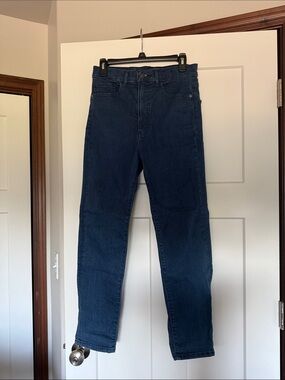 Express High-Rise Women's Dark Blue Jeans